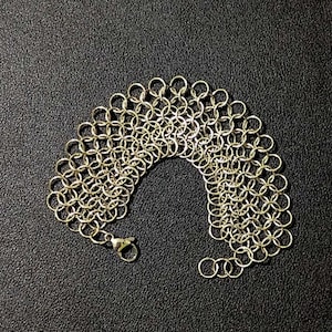 Light Mesh Stainless Steel Chainmaille Bracelet