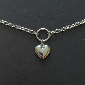Steel Heart Necklace