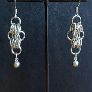 Chainmaille Dangle Earrings