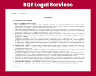 SQE1 Legal Services Study Guide Solicitors Qualifying Exam Prep FLK1 2026
