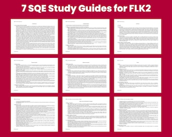 Guias de estudo SQE1 FLK2: Exame de qualificação para advogados