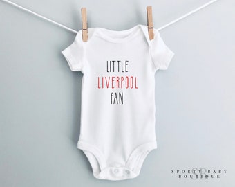 Liverpool FUTBOL/SOCCER Baby Onesie®/ Toddler Clothes, Cute Matching Unisex Shirts, Sports Gift Idea