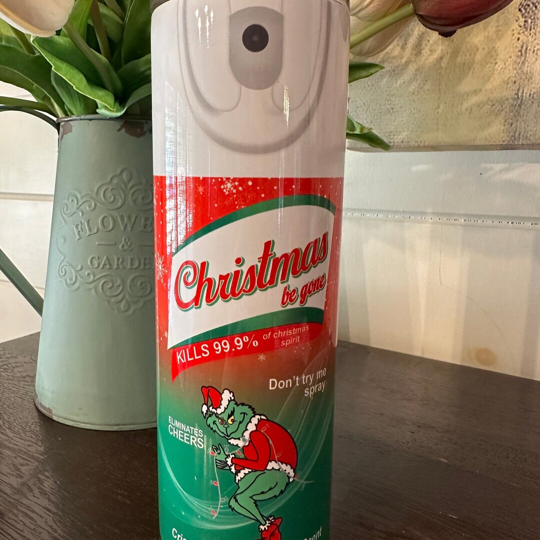 Grinch Spray 20oz Tumbler Etsy