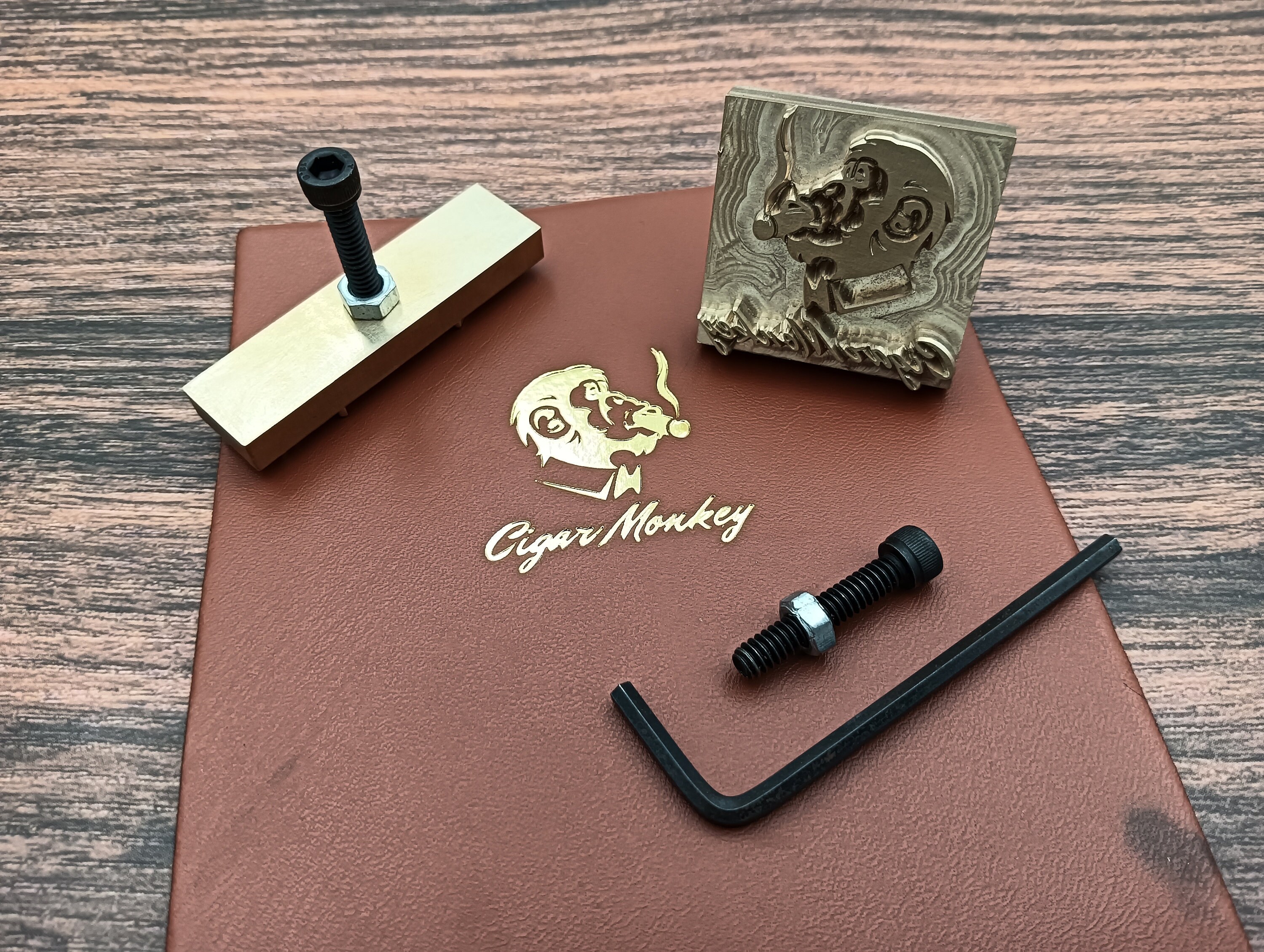 Custom Leather Stamps for Heat Press - Custom Stamps for WT