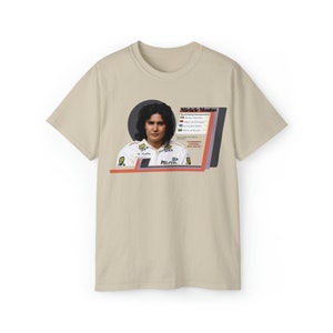 RALLY LEGENDS Michele Mouton (Red) Unisex Cotton T-Shirt