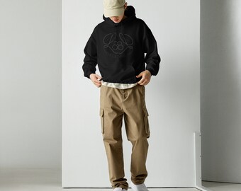 THELION'SWAY88 "Comfy Luxury" sudadera con capucha negra