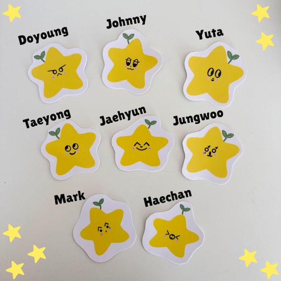 NCT 127 スターステッカー - Etsy 日本