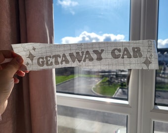 Getaway Autoruit Autosticker