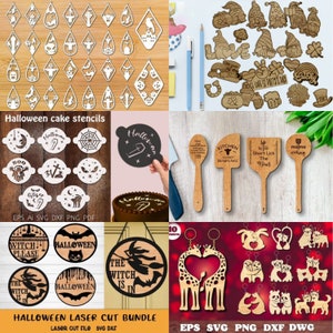 Laser Cut Files Mega Bundle CNC Files 2000 Engraving Laser Cut SVG Multi Layer Laser Cut Bundle image 5