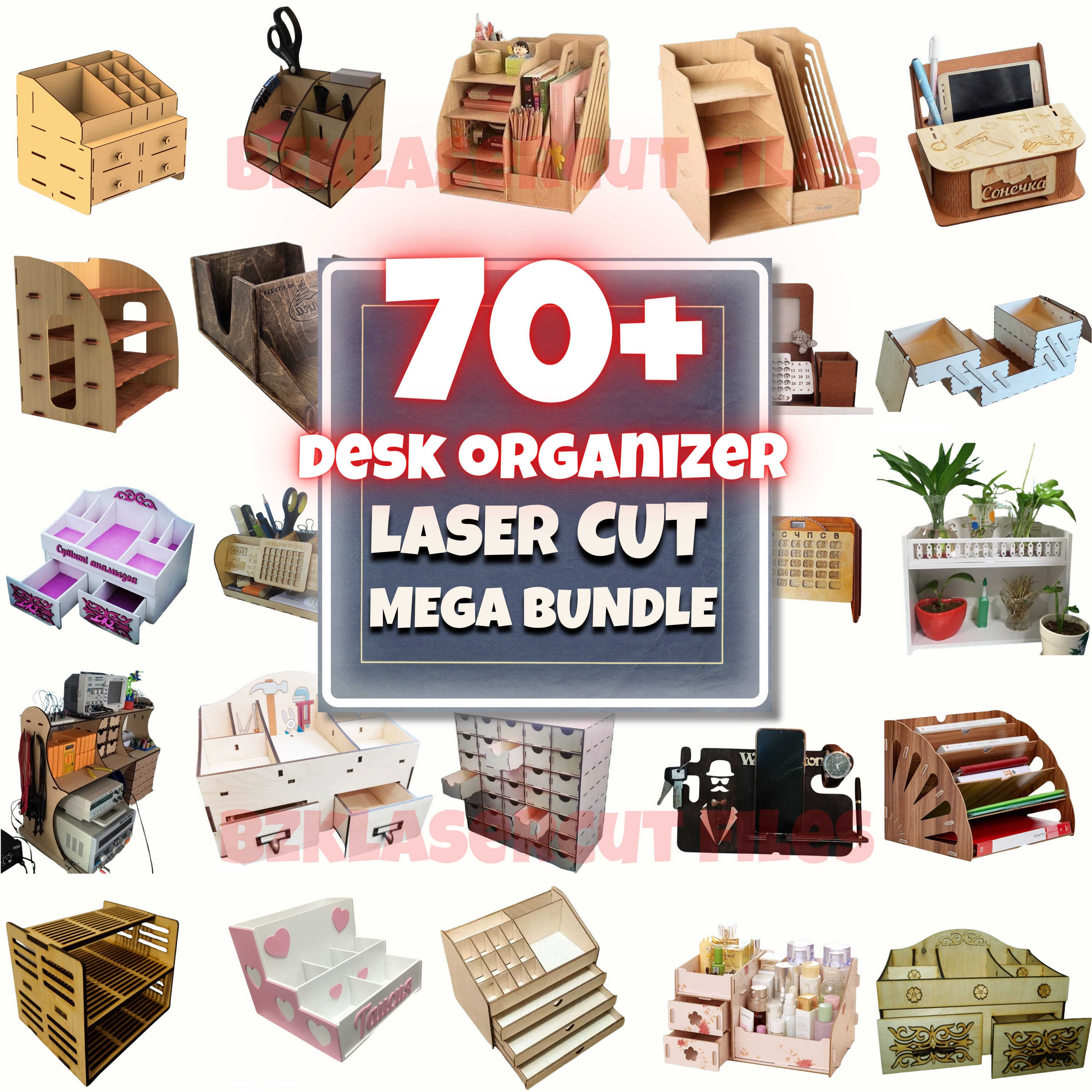 Organisateur De Courrier Mural En Bois - Porte-Documents, Factures, Lettres - Style Rustique - 8