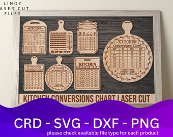 Kitchen Conversion Laser Cut Bundle DFX File, Vector, Plan Laser, Cnc Pattern, Laser Cut Model Template