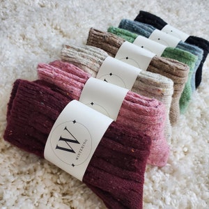 Candy Ball dot Wool winter warm and soft women's socks, High Quality Christmas gift