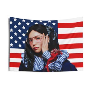 Itzy Yeji Gold American Flag, Itzy Chaeryeong American Tapestry, Itzy Gold, Itsy Tour 2024