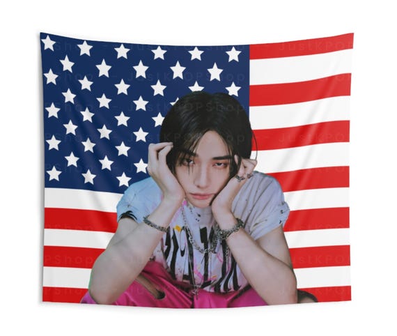 【本物保証】 Stray Flag, American JJAM Hyunjin SKZ Kids American Hyunjin アクセサリ