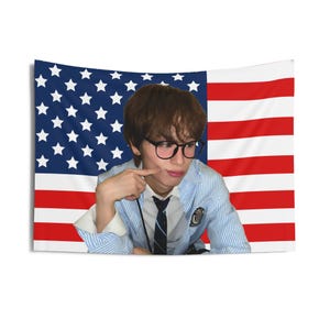 Xlov Haru Cute American Flag, Xlov Concert Banner, Xlov Kpop Flag, Xlov Imma Be, XLOV 2025