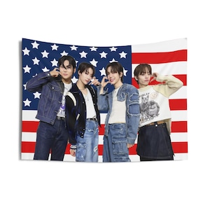 Xlov Cute Photo American Flag, Xlov Concert Banner, Xlov Kpop Flag, Xlov Imma Be, XLOV 2025