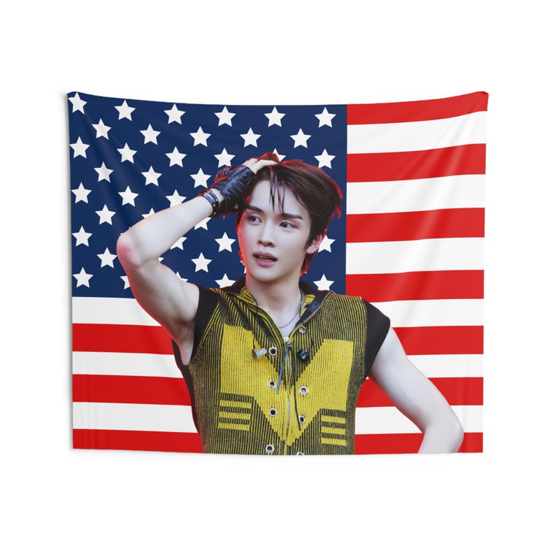 Riize Sungchan Biceps American Flag, Riize Concert Banner, Riize Kpop ...