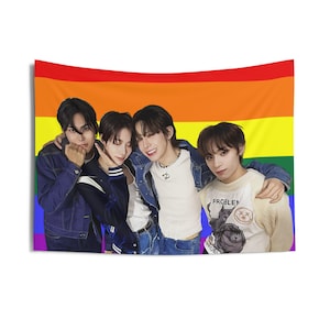 Xlov Members Pride Flag, Xlov Concert Banner, Xlov Kpop Flag, Xlov Imma Be, XLOV 2025