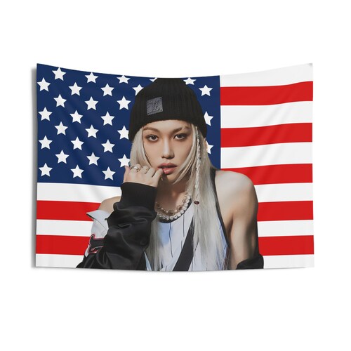 Stray Kids Felix Ate Concept Photo American Flag, Stray Kids Felix