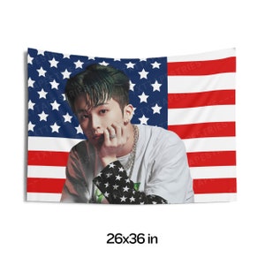 Nct Mark Lee American Flag, Nct Concert Banner, Nct Kpop Flag, Nct 127, Nct Candy Factory, NCT Tour 2025