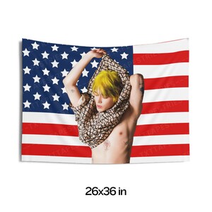 Nct Taeyong Sexy American Flag, Nct Concert Banner, Nct Kpop Flag, Nct 127, Nct Candy Factory, NCT Tour 2025
