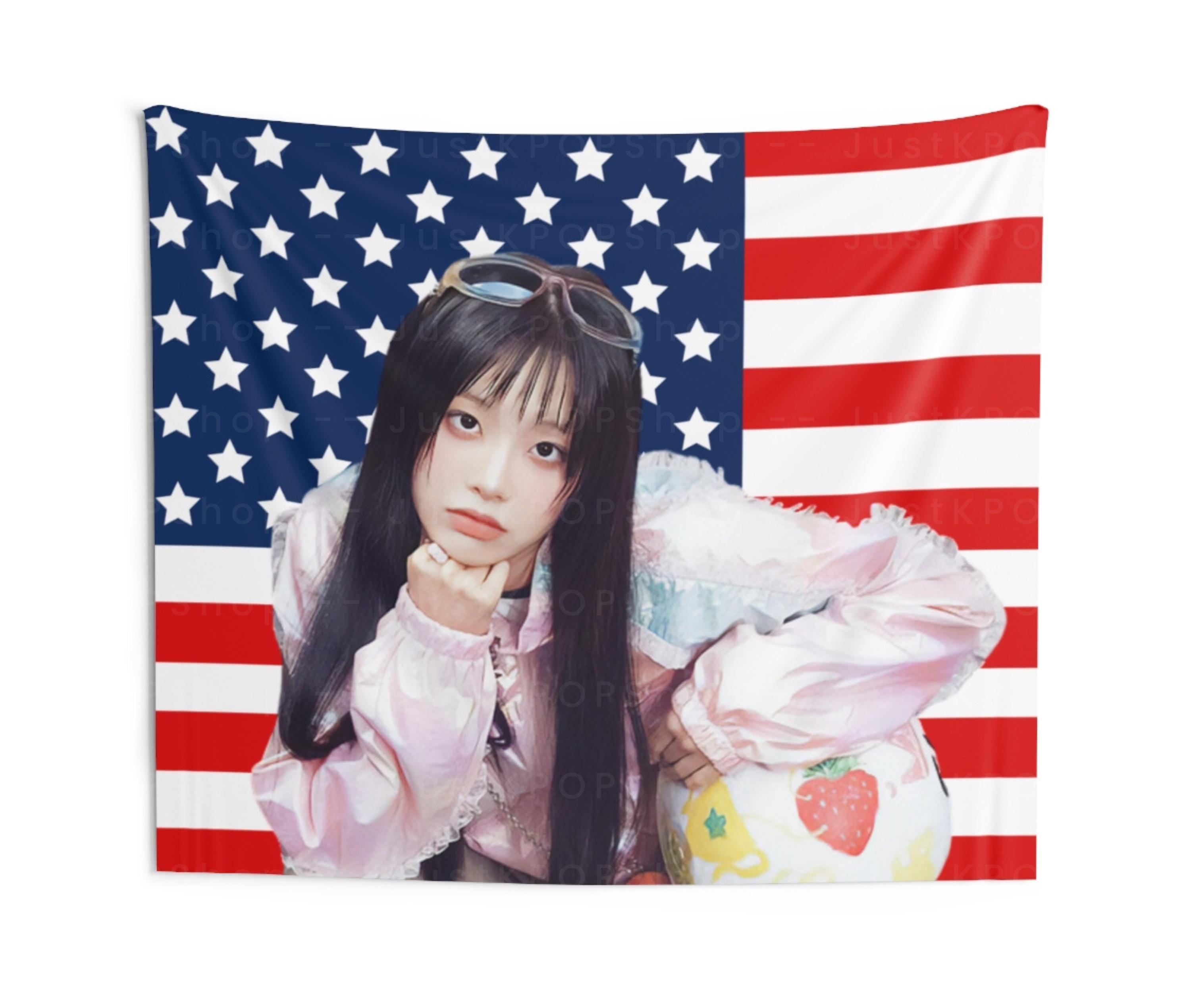 Loona Chuu Strawberry Rush Concept Photo American Flag, Chuu