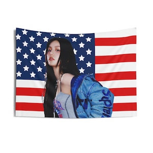 Itzy Yeji Stunning Queen American Flag, Itzy Yeji American Tapestry, Itzy Gold, Itsy Tour 2024