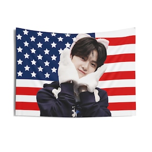 ZB1 Matthew Cute American Flag, Zerobaseone Concert Banner, Zb1 Kpop Flag, Zerobaseone Good So Bad, Zerobaseone Timeless World