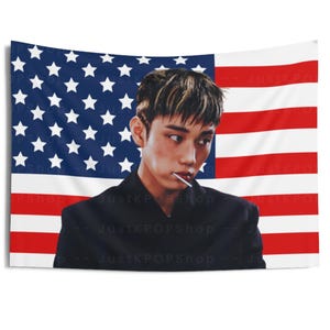 P1Harmony Intak Concept Photo  American Flag, Intak American Tapestry, P1Harmony Utop1a, P1Harmony P1ustage, p1harmony tour 2024