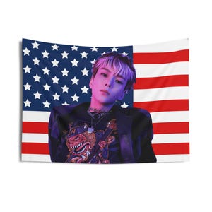 Xdinary Heroes O.de Visuals American Flag, Xdinary Heroes Concert Banner, Xdinary Heroes Kpop Flag, XDH World Tour, XDH 2025