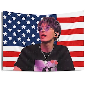 BND Sungho Insane Face Card American Flag, Sungho American