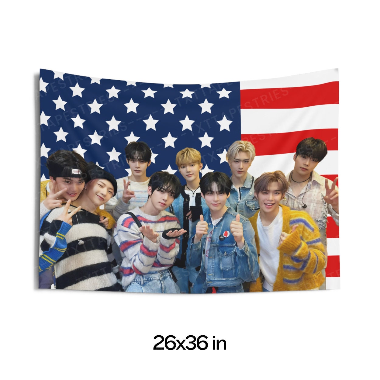 Zerobaseone Group Photo Flag Banner, ZB1 Members American Tapestry, Zero base one Members, Zerobaseone Crush, ZB1 Melting point