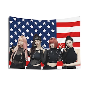 Aespa Members American Flag, Aespa Concert Banner, Aespa Kpop Flag, Aespa Dirty Work, Aespa Synk Parallel Line, Aespa Tour 2025