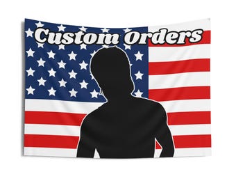 BTS  IMAGE FLAG ［V］ KPOP FLAG] BTS V TAEHYUNG American Flag Wall Tapestry Army