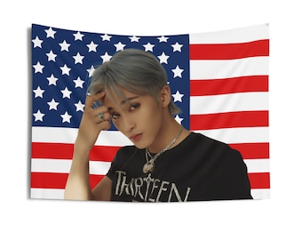 Nct Mark Lee Photoshoot American Flag, Nct Concert Banner, Nct Kpop Flag, Nct 127, Nct Candy Factory, NCT Tour 2025