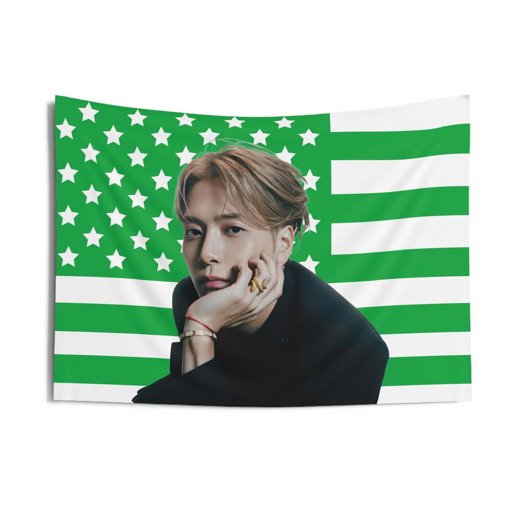 GOT7 Jackson Python Concept Photo Green American Flag, GOT7 Concert ...