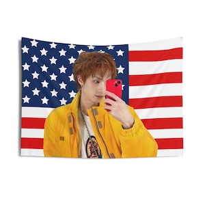 P1Harmony Jiung Selfie Photo Flag Banner, Jiung American Tapestry, p1harmony Late Night Calls, Killin It P1Harmony, p1harmony tour 2024
