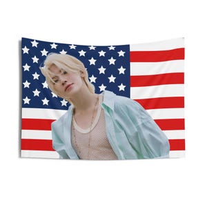 Svt Woozi Blonde Hair American Flag, Seventeen Kpop Flag, Seventeen follow again, Seventeen Spill the Feels, Seventeen world tour