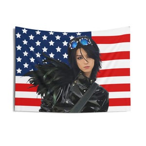 Xdinary Heroes Junhan Visual Kei American Flag, Xdinary Heroes Concert Banner, Xdinary Heroes Kpop Flag, XDH World Tour, Xdinary Heroes 2025