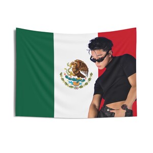 Ateez San Cool Vibe Mexikanische Flagge, Ateez Konzertbanner, Ateez Kpop Flagge, Ateez Goldene Stunde, In deiner Fantasie, Ateez Welttournee