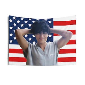 Mingyu Instagram American Flag, Seventeen Kpop Flag, Seventeen follow again, Seventeen Spill the Feels, Seventeen World tour