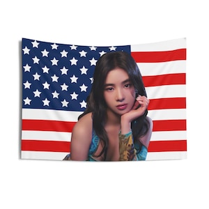 Katseye Sophia Visuals American Flag, Katseye Concert Banner, Katseye Kpop Flag, Katseye Touch, Katseye 2025
