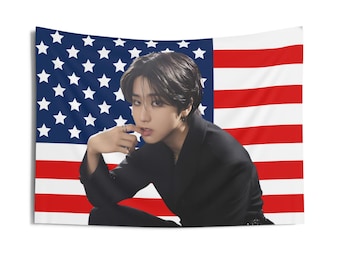 Stray Kids Felix Ate Concept Photo American Flag, Stray Kids Felix