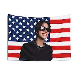 Nct Jungwoo Cute Smile American Flag, Nct Concert Banner, Nct Kpop Flag, Nct 127, Nct Candy Factory, NCT Tour 2025