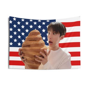 Seventeen DK Croissant American Flag, Seventeen Kpop Flag, Seventeen follow again, Seventeen Spill the Feels, Seventeen World tour