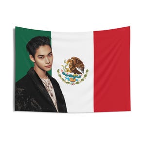 Enha Niki Vampire Vibe Mexican Flag, Enha Concert Banner, Enha Kpop Flag, Enha No Doubt, Enha World Tour