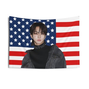 Enha Niki Sleeveless Leather Outfit American Flag, Enha