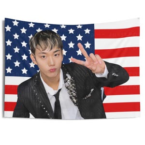 P1Harmony Intak in Suit American Flag, Intak American Tapestry, P1Harmony Utop1a, P1Harmony P1ustage, p1harmony tour 2024