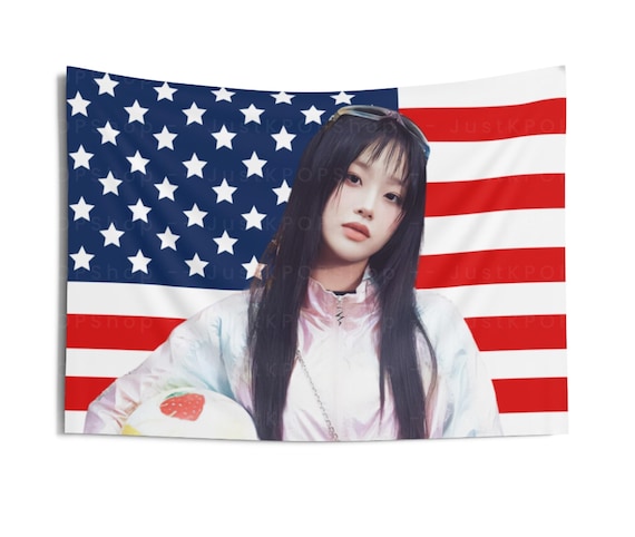 Loona Chuu Strawberry Rush American Flag, Chuu American Flag