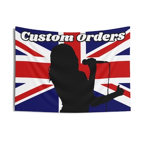 Bandera de concierto personalizada de Kpop, tapiz personalizado de Kpop, artículos hechos por fans, ideas de regalo para amantes del Kpop, regalos de cumpleaños y artículos de concierto.